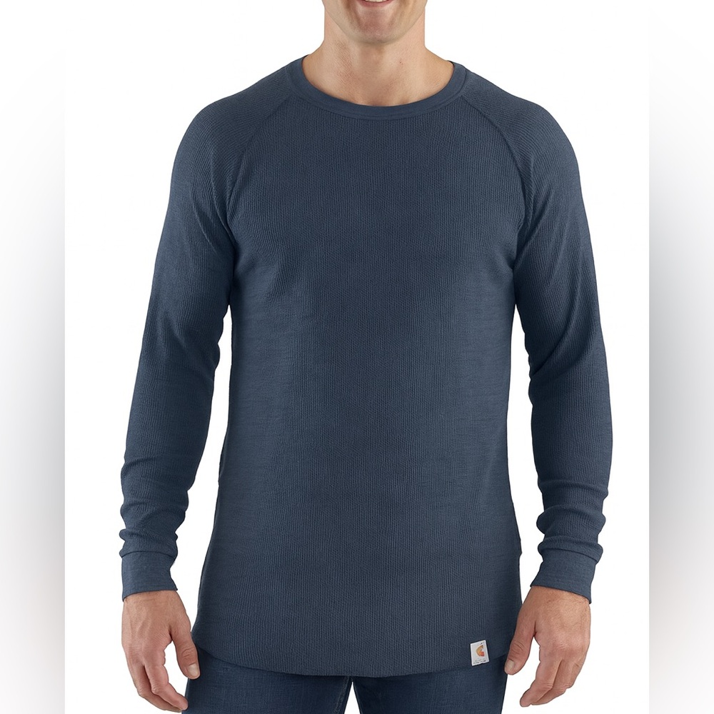 Carhartt Men’s Lightweight Thermal Knit Crewneck Shirt
